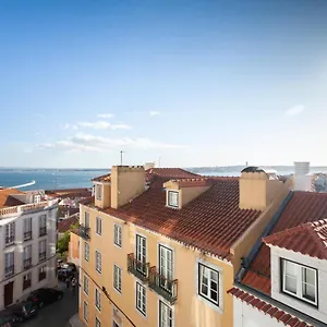 Alfama Charming With Amazing River View And Terrace Apartment Lisbon